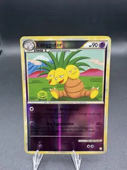 Exeggutor Pokemon HGSS 18/123 Rare Reverse Holo LP - Image 1