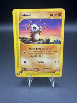 Cubone 72/147 Aquapolis Non-Holo Vintage Pokemon Card MP/LP - Image 1