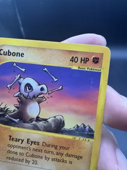Cubone 72/147 Aquapolis Non-Holo Vintage Pokemon Card MP/LP - Image 5
