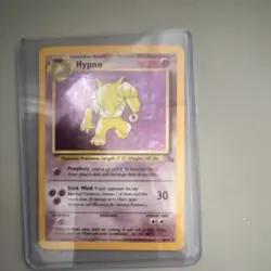 Pokemon Hypno 8/62 Fossil Holo Rare 90 HP English Unlimited Card 1999 - Image 1