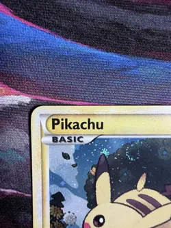 Pokemon Pikachu Holo SWIRL HGSS Promos HGSS03 LP - Image 3
