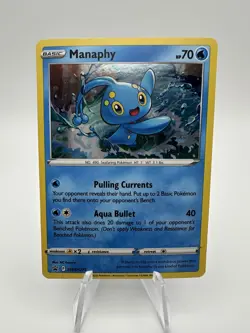 Black Star Promo Manaphy SWSH275 Sword and Shield Promos Pokemon TCG LP/NM - Image 1