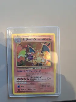 1996 Pokemon Charizard Base Set Rare Holo Japanese #006 - Image 1