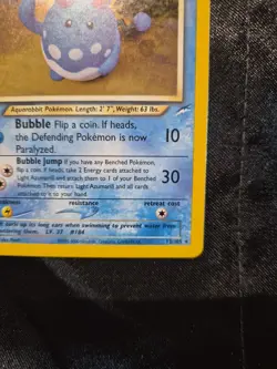 Pokemon 1st Edition Light Azumarill 13/105 Neo Destiny Holo - Image 4