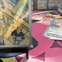 Pokemon Timburr Illustration Rare 183/167 Sv06 Twilight Masquerade Holo 80HP - Image 5
