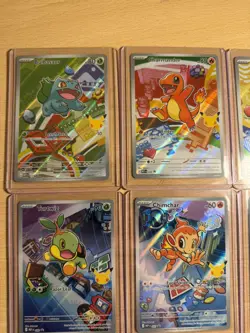 Pokemon TCG First Partner Illustration Collection 2026 Promos Full Set 9 Cards! - Image 2