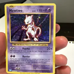 Mewtwo 014/034 Pokemon Trading Card Game Classic Holo Near Mint #602 - Image 2