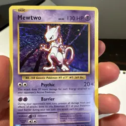 Mewtwo 014/034 Pokemon Trading Card Game Classic Holo Near Mint #602 - Image 3
