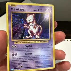 Mewtwo 014/034 Pokemon Trading Card Game Classic Holo Near Mint #602 - Image 4