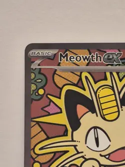 Pokemon Meowth ex EX rare Holo 121/088 Perfect Order English NM/M - Image 3