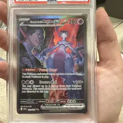 Pokemon Team Rocket's Mewtwo ex Destined Rivals SIR #231 PSA 10 Gem Mint - Image 2