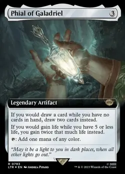 Phial of Galadriel - Surge Foil Extended Art LTR NM MTG - Image 1