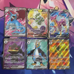 Pokemon TCG | Mixed Sets English Full Art X6 Card Bundle (4) - Image 1