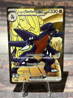 Cynthia's Garchomp EX 215/182 Sv10: Destined Rivals Pokemon Card - Image 1