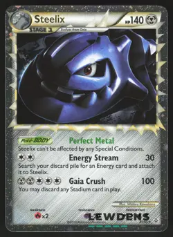 Steelix (Prime) - 87/95 - Ultra Rare - Unleashed - Pokemon Card - Image 1
