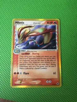 Milotic 5/101 - Holo Rare (Dragon Frontier) - Heavily Played Pokemon Card - Image 1