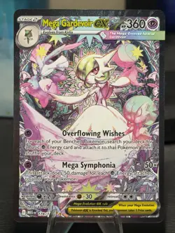 Mega Gardevoir ex 178/132 Me01: Mega Evolution Holo Pokemon special Art Rare SIR - Image 1