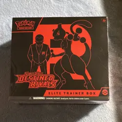 Pokemon TCG Scarlet & Violet Destined Rivals ETB 9 Packs English 2025 - Image 1