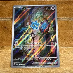 Bronzor 170/162 IR Illustration Rare Temporal Forces NM Pokemon TCG - Image 1