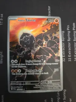 Paldean Tauros 218/193 Paldea Evolved Holo Illustration Rare Pokemon TCG NM - Image 1