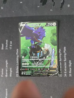 Pokemon Corviknight V UR SWSH12: Silver Tempest Trainer Gallery TG18/TG30 NM - Image 1