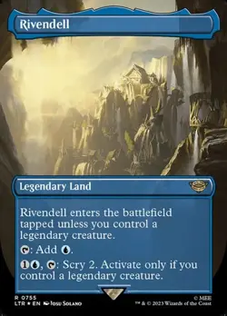 Rivendell - Surge Foil Extended Art LTR NM MTG - Image 1