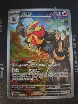 Pokemon TCG Pyroar Card Sv02: Paldea Evolved, Illustration Rare, 200/193 - Image 1