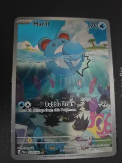 Pokemon Marill Illustration Rare Sv02: Paldea Evolved 204/193 - Image 1