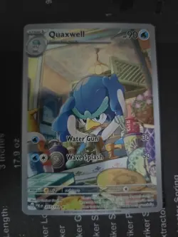 Quaxwell 207/193 Illustration Rare Paldea Evolved Pokemon English NM Pack Fresh✨ - Image 1