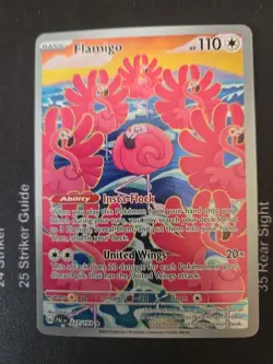 Flamigo 227/193 Illustration Rare Paldea Evolved Pokemon Near Mint - Image 1
