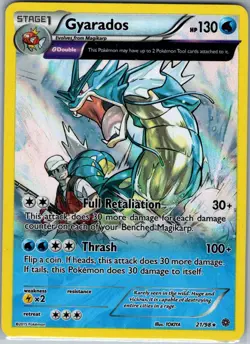 Gyarados - 21/98 (Holo) 021/098 - Pokemon Card - NM - Image 1
