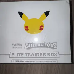 New Pokemon Celebrations Elite Trainer Box ETB 25th Anniversary - Image 1
