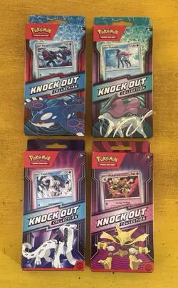 Pokemon TCG Knockout Collection Alakazam, Chien-Pao, Kyogre, Suicune New/Sealed - Image 1