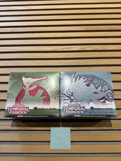 Pokemon Temporal Forces Walking Wake & Iron Leaves Pokemon Center ETB ✅ New - Image 1