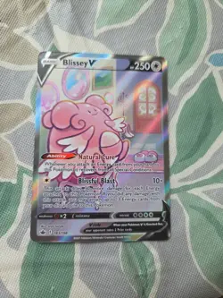 Blissey V (Alternate Full Art) 183/198 - Chilling Reign - Pokemon TCG - Image 1