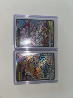pokemon ascended heroes Mega Dragonite Ex FA And Mega Diancie Ex FA - Image 1