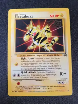 Electabuzz (Movie Promo) Pokemon Wotc Promo 2 - Image 1