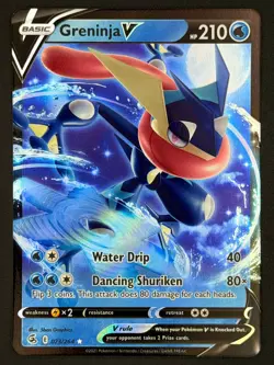 Greninja V (Non-Holo) 73/264 Promo Deck Exclusives Pokemon Near Mint - Image 1