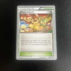 TROPICAL BEACH 2013 POKEMON WORLD Championships Black Star BW50 TCG PROMO! - Image 1