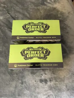 Pokemon TCG Perfect Order Pokemon Center ETB x2 (New & Sealed) - Image 3