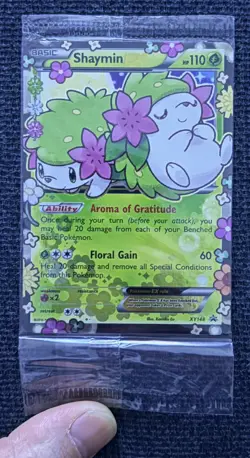 Shaymin EX - XY148 Sealed - Pokemon TCG Generations Black Star Promo NM - Image 2