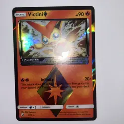 Pokemon Victini Prism Star 7/70 Dragon Majesty Ultra Rare Holo LP+ - Image 1