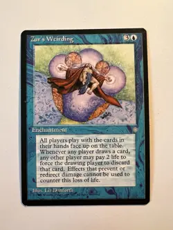 Zur's Weirding - MTG Ice Age - NM - Image 1