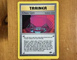 Chaos Gym 102/132, NM Non-Holo Rare, Gym Challenge (2000), WotC Pokemon TCG Card - Image 1