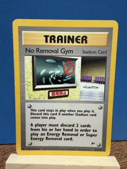 Pokemon TCG No Removal Gym 103/132 Gym Heroes Regular Stadium WOTC Vintage Card - Image 1