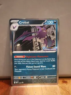Crobat Pokemon Chaos Rising Prerelease Promo - Image 1
