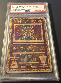 2000 Pokemon Game Promo - Ancient Mew - Pokemon 2000 Movie PSA 8 - Image 1