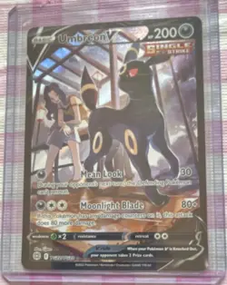 Pokemon Umbreon V Ultra Rare Full Art Holo TG22/TG30 Brilliant Stars 2022 - Image 1