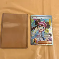Pokemon Rosa Encouragement Trainer card 123/088 / Perfect Order Holo - Image 2