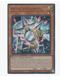 x3 Metal Illusionist - MP25-EN241 - Ultra Rare YuGiOh - Image 1